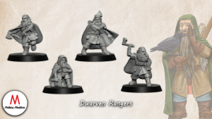 Dwarf Rangers with axes